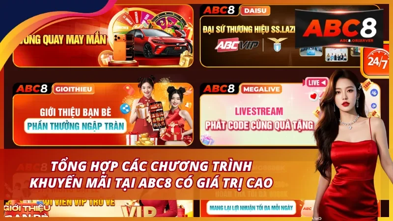 Khuyến Mãi Hấp Dẫn Chỉ Có Tại ABC8
